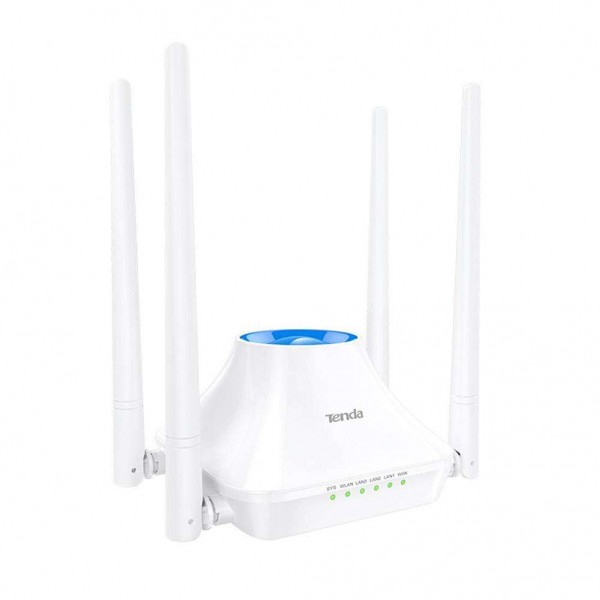 Tenda F6 4 Port Wifi-N 300Mbps Router 4 Anten Tenda F6 4 Port Wifi-N 300Mbps Router 4 Anten