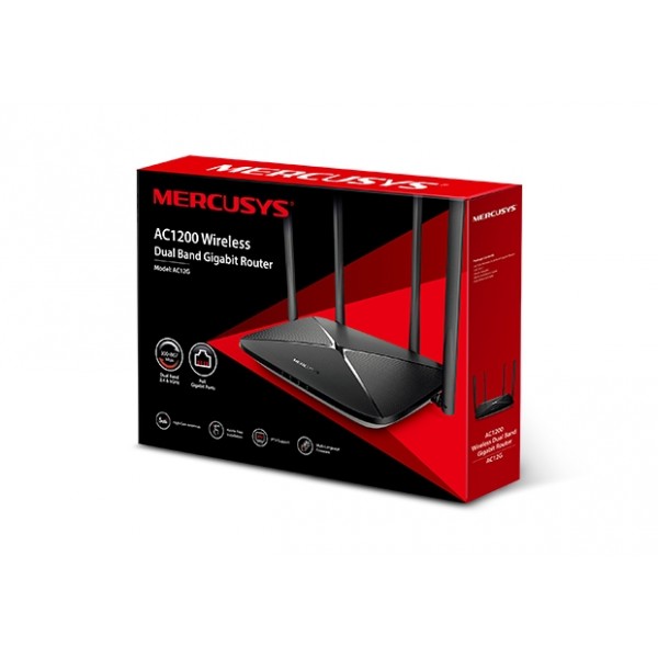 TP-Link Mercusys Ac12G 1200Mbps Dual Band Router